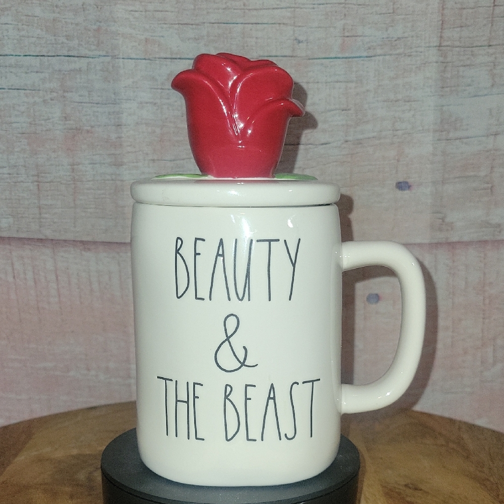 Rae Dunn Beauty And The Beast Mug